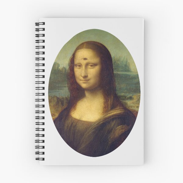 Item preview, Mona Lisa and her third eye  designed and sold by Klassikal-Art.