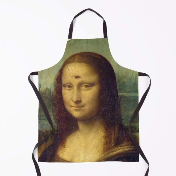 Item preview, Mona Lisa and her third eye  designed and sold by Klassikal-Art.