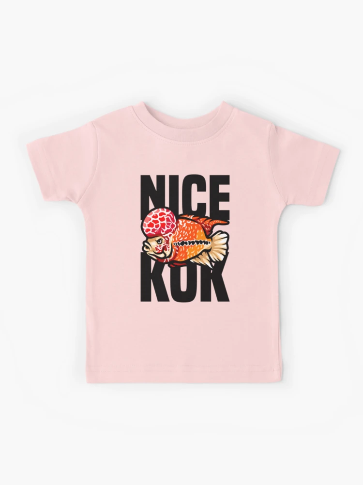 Nice Kok Funny Flowerhorn Cichlid Fish Keeper Kids T-Shirt for Sale by  JRRTs