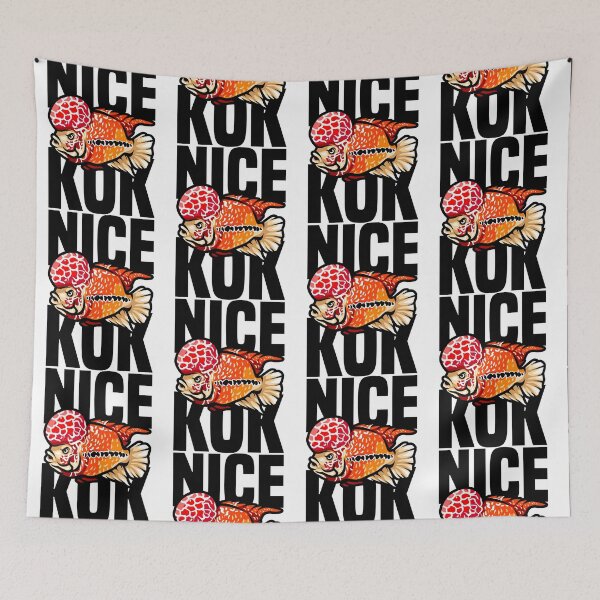Item preview, Nice Kok Funny Flowerhorn Cichlid Fish Keeper designed and sold by JRRTs.