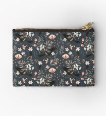 Black Crow and Butterflies Studio Pouch