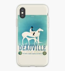 Art Deco Horse Racing, Greyhound Racing, vintage sport iPhone Case