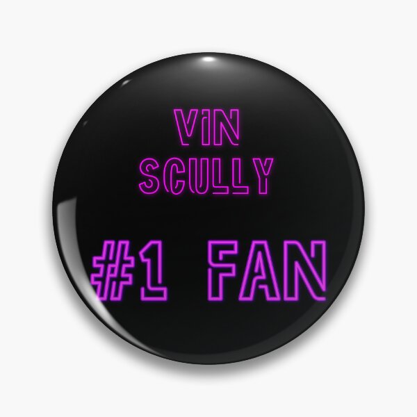 Item preview, Vin Scully - #1 fan designed and sold by 2Girls1Shirt.