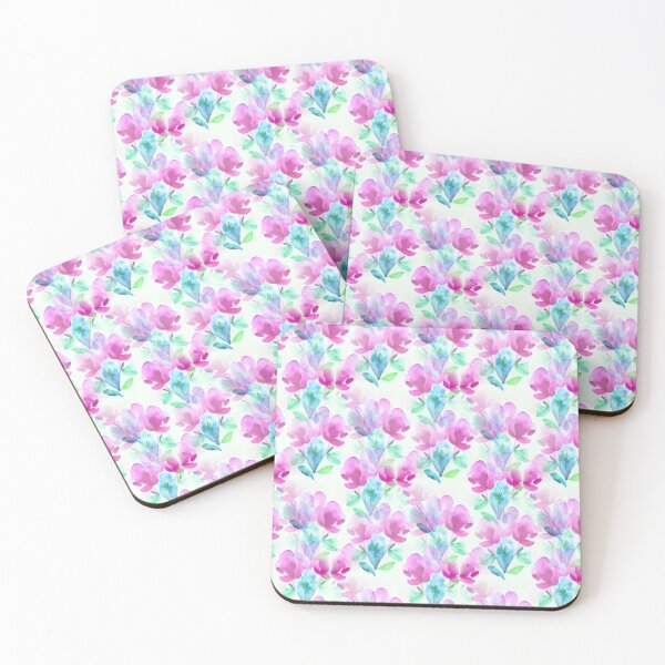 Item preview, Pastel floral abstract pattern designed and sold by Mirarima.
