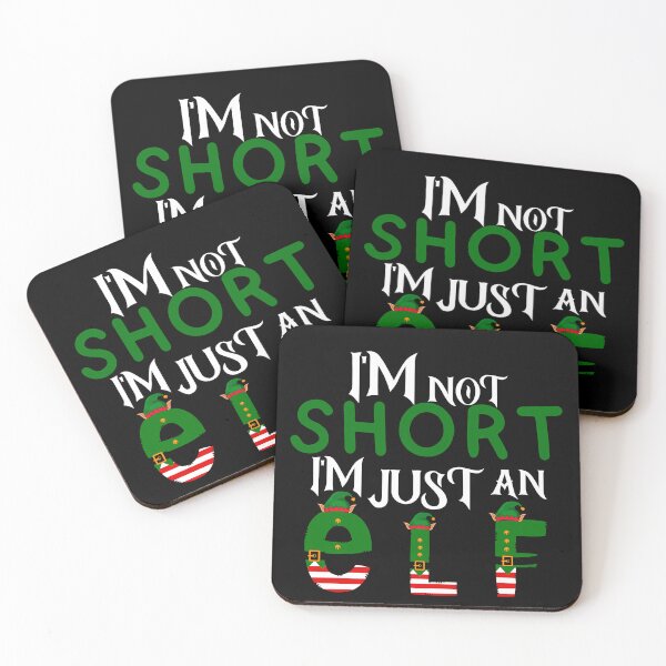 Item preview, I'M NOT SHORT I'M JUST AN ELF GREAT GIFT designed and sold by DanaMire.