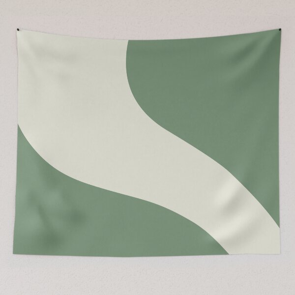 Item preview, Simple Waves - Green  designed and sold by LAEC-Shop.
