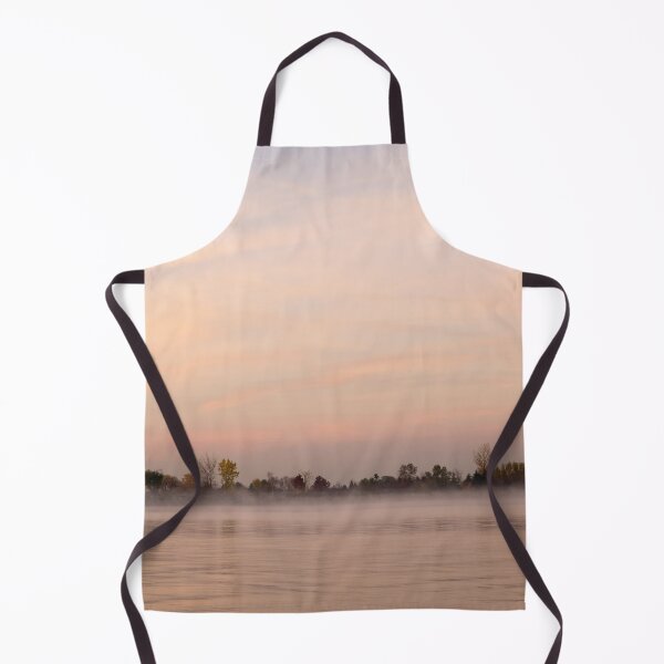 Item preview, Soft Fogs of Fall - Pink Dawn on the Shore of Lake Ontario in Toronto designed and sold by Georgia Mizuleva.