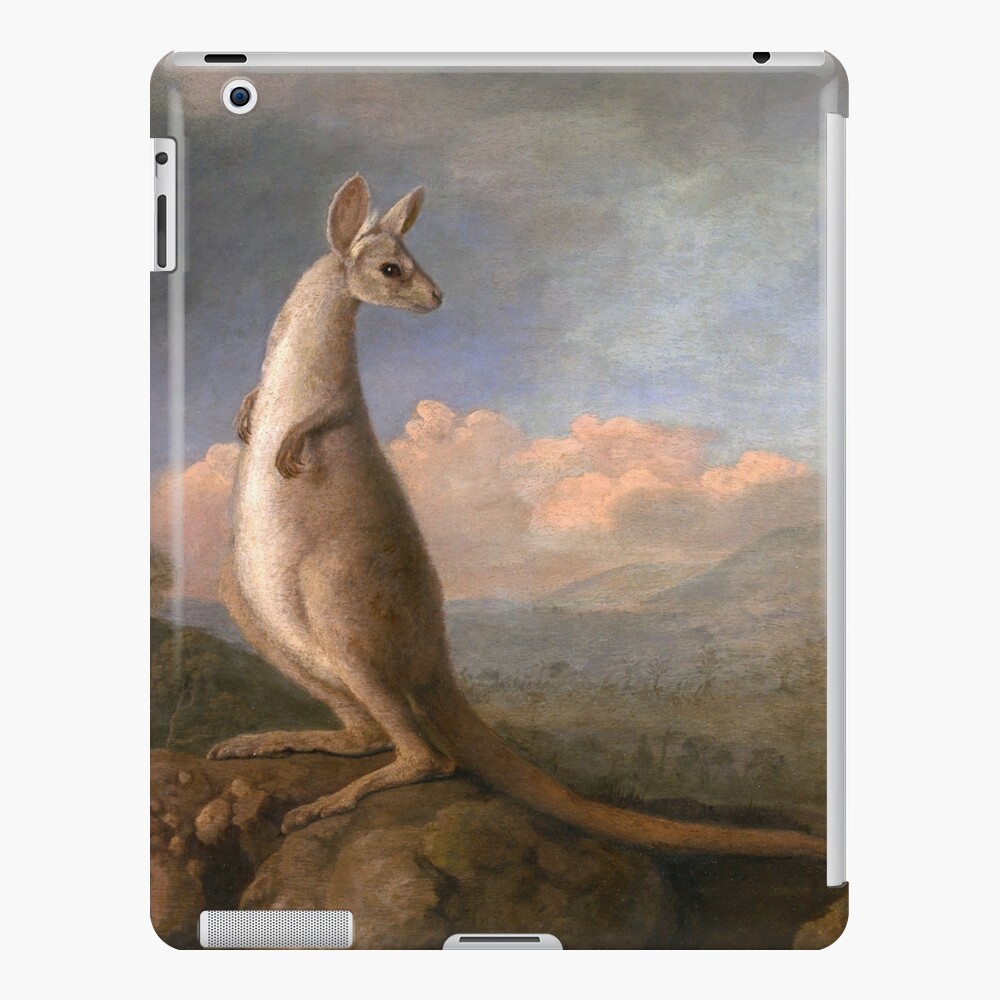 The Kongouro Oil Painting by Australian Artist George Stubbs iPad Case & Skin