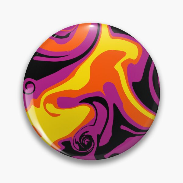 Item preview, Spill in Orange, Black, Pink and Yellow designed and sold by LAEC-Shop.