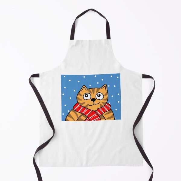 Item preview, Mitch the cat out in the snow designed and sold by Scat the cat.