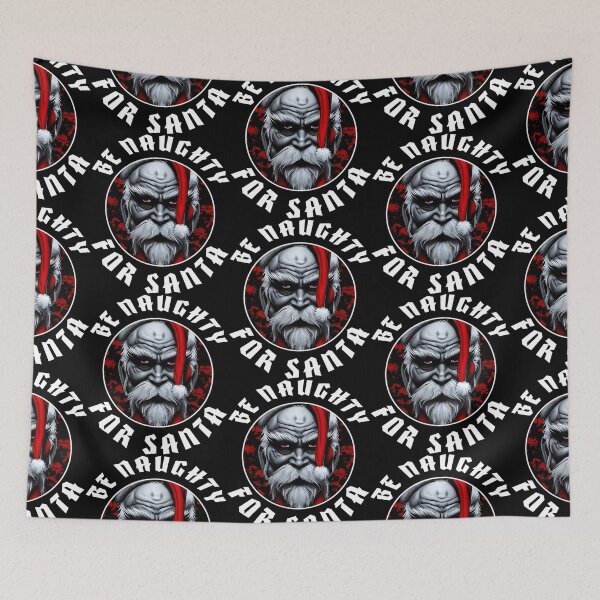 Item preview, Evil Santa - Creepy Santa Claus for Creepmas and Gothmas designed and sold by RabbitLair.