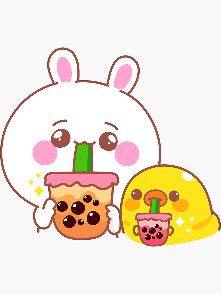 Kawaii Anime Sticker - Kawaii Anime Bunny - Discover & Share GIFs