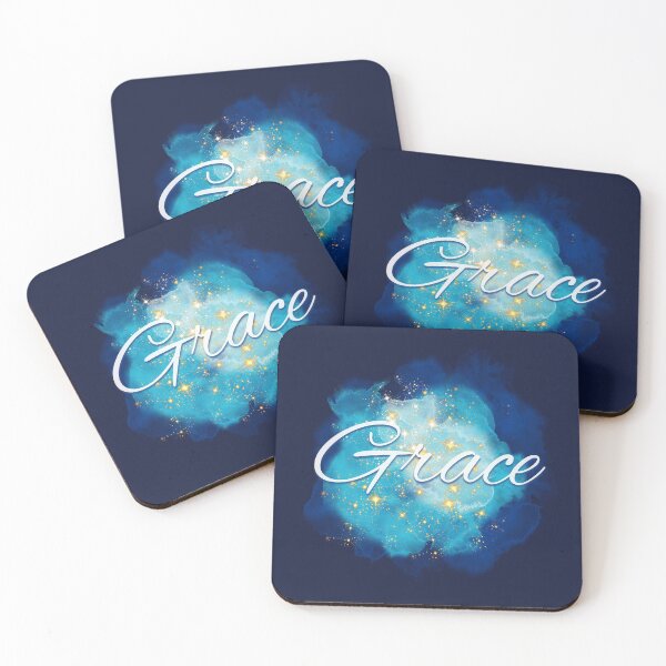 Item preview, Grace, Stars and Watercolor designed and sold by faithtfoster.