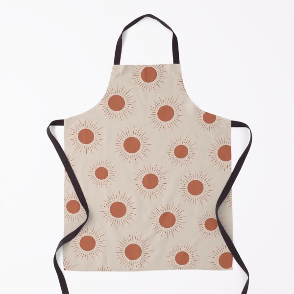 Item preview, Minimalist Terracotta Abstract Boho sun pattern designed and sold by Yasminepatterns .