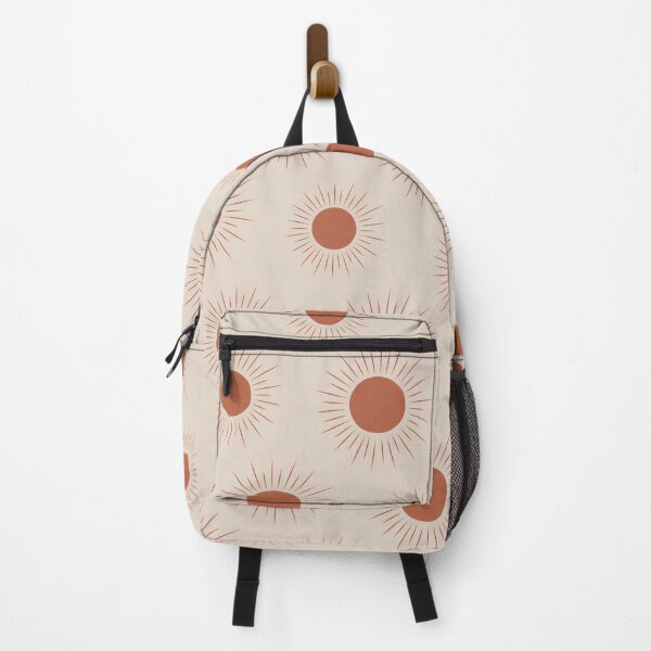 Item preview, Minimalist Terracotta Abstract  Boho sun pattern  designed and sold by Yasminepatterns .