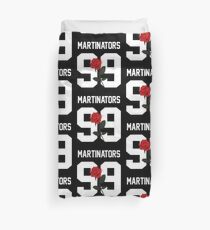 Martinators - Rose Duvet Cover