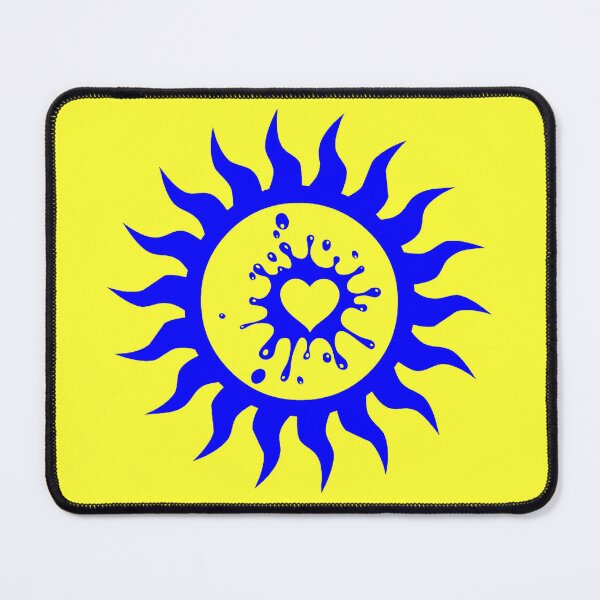 Item preview, Heart Of The Sun Tattoo (Blue) designed and sold by Summer-Winter.