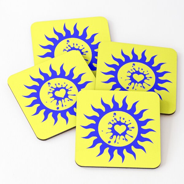 Item preview, Heart Of The Sun Tattoo (Blue) designed and sold by Summer-Winter.