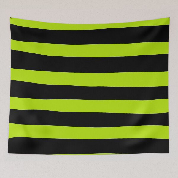 Item preview, Uneven Stripes - Lime Green and Black designed and sold by LAEC-Shop.