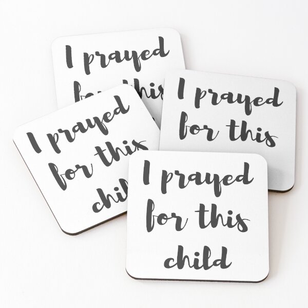 Item preview, I Prayed For This Child designed and sold by MightyFineGoods.