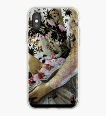Botticelli Primavera closeup vintage painting iPhone Case