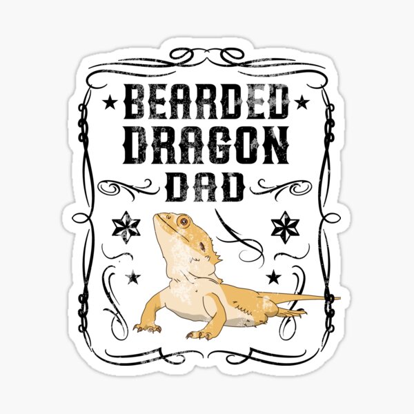 Item preview, Bearded Dragon dad designed and sold by PrettyPittie Shop.