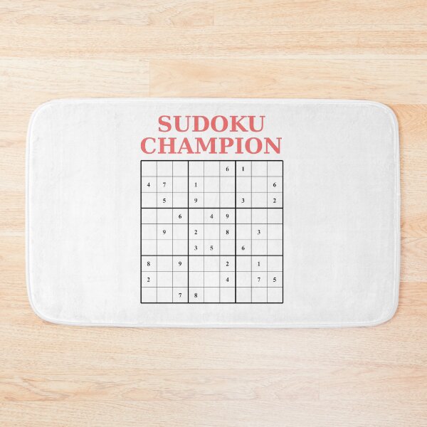 Artikelvorschau, Sudoku-Meister entworfen und verkauft von Brad Chambers.