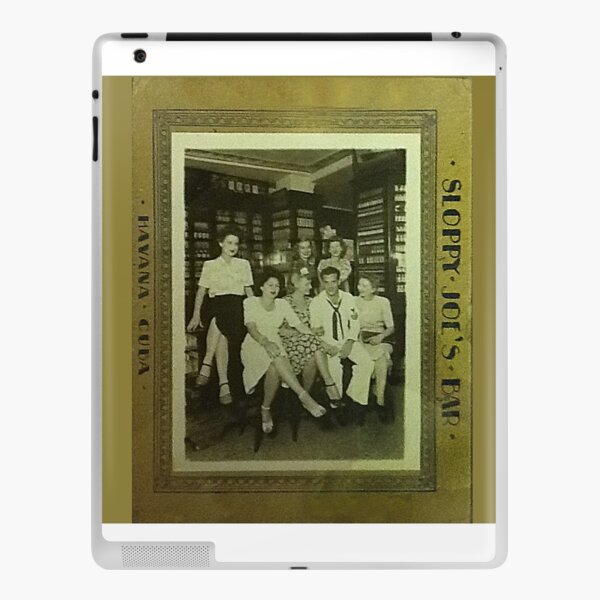 Mom in Havana, Cuba iPad Skin
