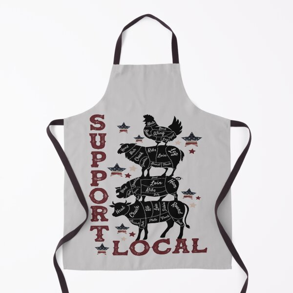 Item preview, Support Local - Stacked Farm Animals designed and sold by handsoftime2020.