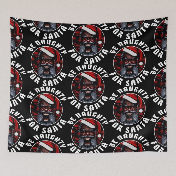 Item preview, Evil Santa - Creepy Santa Claus for Creepmas and Gothmas designed and sold by RabbitLair.