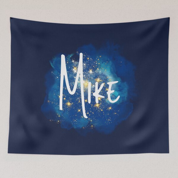 Item preview, Mike, Stars and Watercolor designed and sold by faithtfoster.