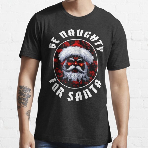 Evil Santa - Creepy Santa Claus for Creepmas and Gothmas Essential T-Shirt