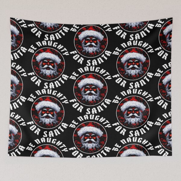 Item preview, Evil Santa - Creepy Santa Claus for Creepmas and Gothmas designed and sold by RabbitLair.