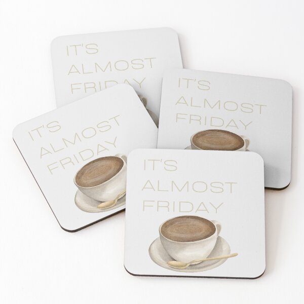 Item preview, Almost Friday- Weekends Coffee- Almost Weekend designed and sold by Levated.