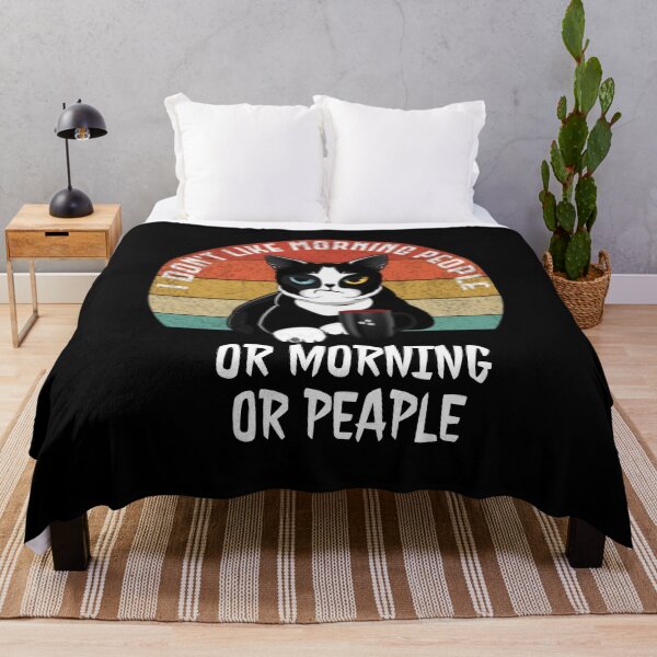 Item preview, I don't like morning peaple  designed and sold by mandover.