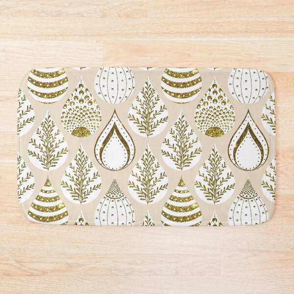 Item preview, Golden Christmas Mandala Drops designed and sold by Anakathrin.