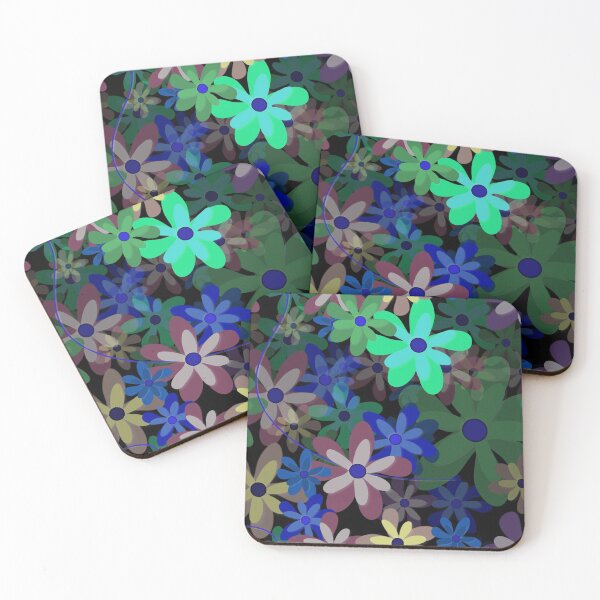 Item preview, Blossoms in Bloom (Seamless Pattern, Inverted) designed and sold by JillPillDesign.