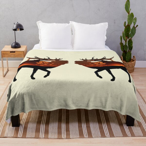 Item preview, Sunset Elk designed and sold by Whisperingpeaks.