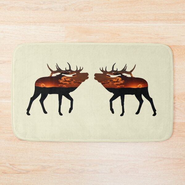 Item preview, Sunset Elk designed and sold by Whisperingpeaks.