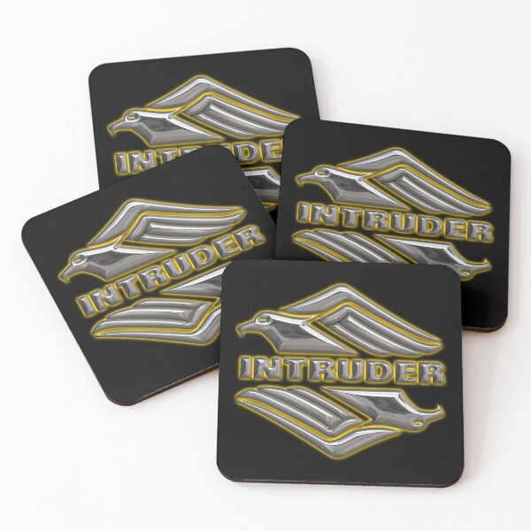 Item preview, Intruder Logo 3-2 chrome yellow designed and sold by Intruder-Motor.