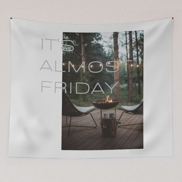 Item preview, Almost Friday- Relaxing in Nature- Almost Weekend designed and sold by Levated.