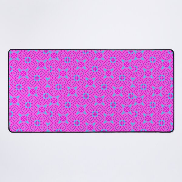 Item preview, Dopamine Dressing Hot Pink and Turquoise Floral designed and sold by Zab Butler Design.