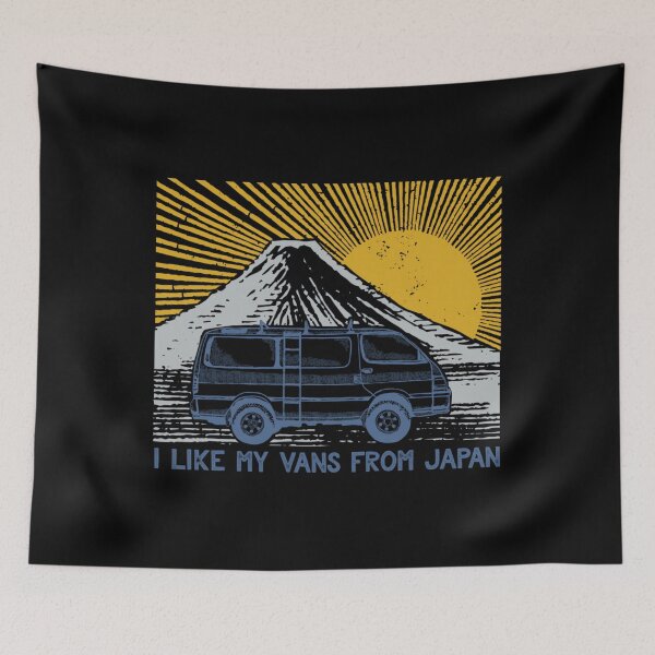 Item preview, I Like My Vans From Japan - J RHD Hiace Van  designed and sold by kabatnolvis4.