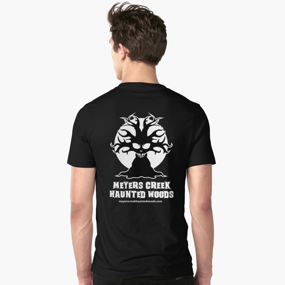 Meyers Creek Haunted Woods Official T-Shirt Slim Fit T-Shirt