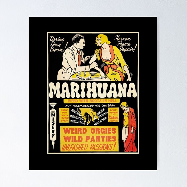 Item preview, "Marihuana - weed with roots in hell." designed and sold by STYLESYNDIKAT.