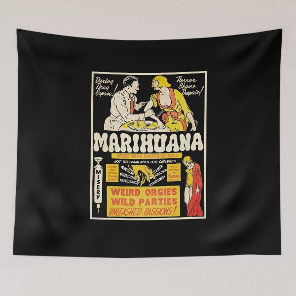 Item preview, "Marihuana - hierba con raíces en el infierno". designed and sold by STYLESYNDIKAT.