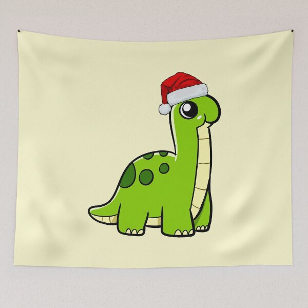 Item preview, Cute Dinosaur Santa Santasaurus designed and sold by Pawn Shop JB.