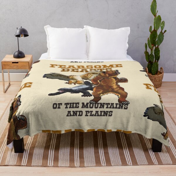 Item preview, Almost Heroes - Fearsome Beasts of the Mountains and Plains designed and sold by red-leaf.