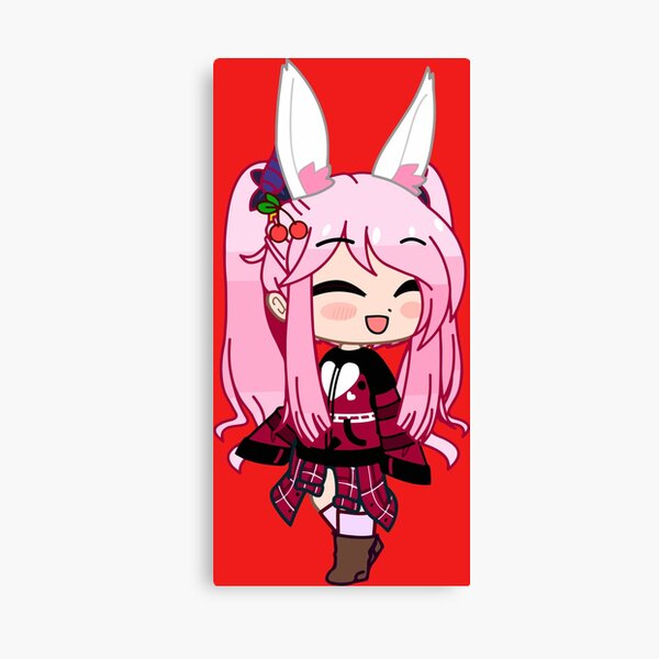 Chibi Girl Gacha Club Cheerful Rabbit - Happy Girl Sweet Star