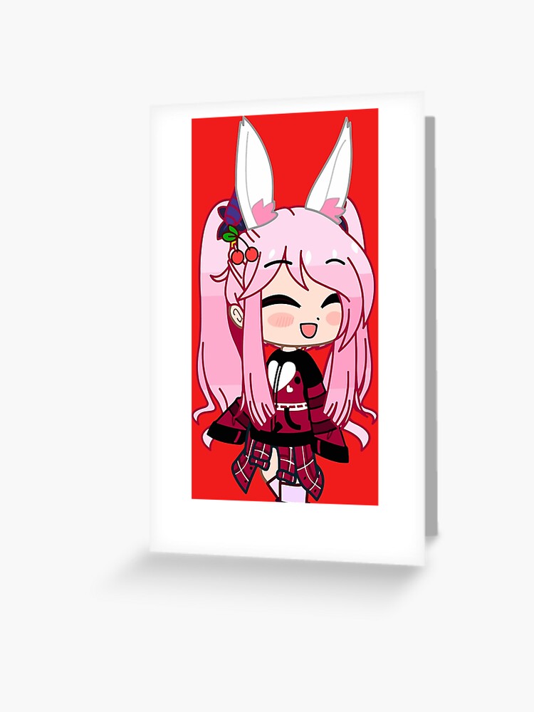 Chibi Girl Gacha Club Cheerful Rabbit - Happy Girl Sweet Star - Chibi Girl  Gacha Life Cheerful Anime - Gacha Club Dolls Hardcover Journal by  gachanime